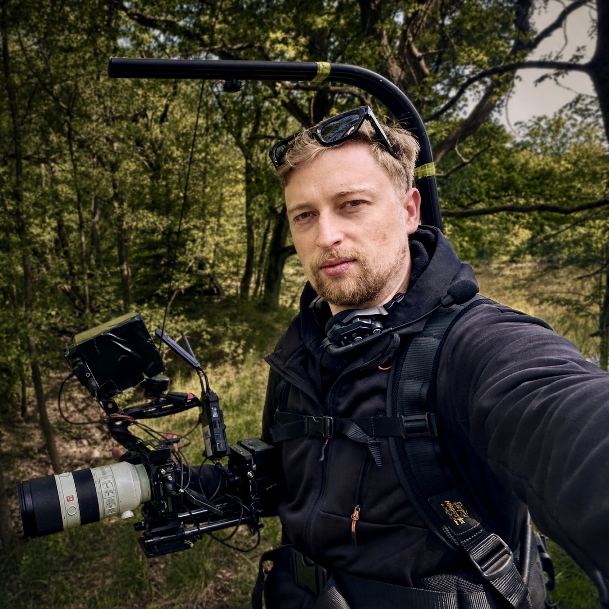 Momentka ze zákulisí natáčení LENS 15
