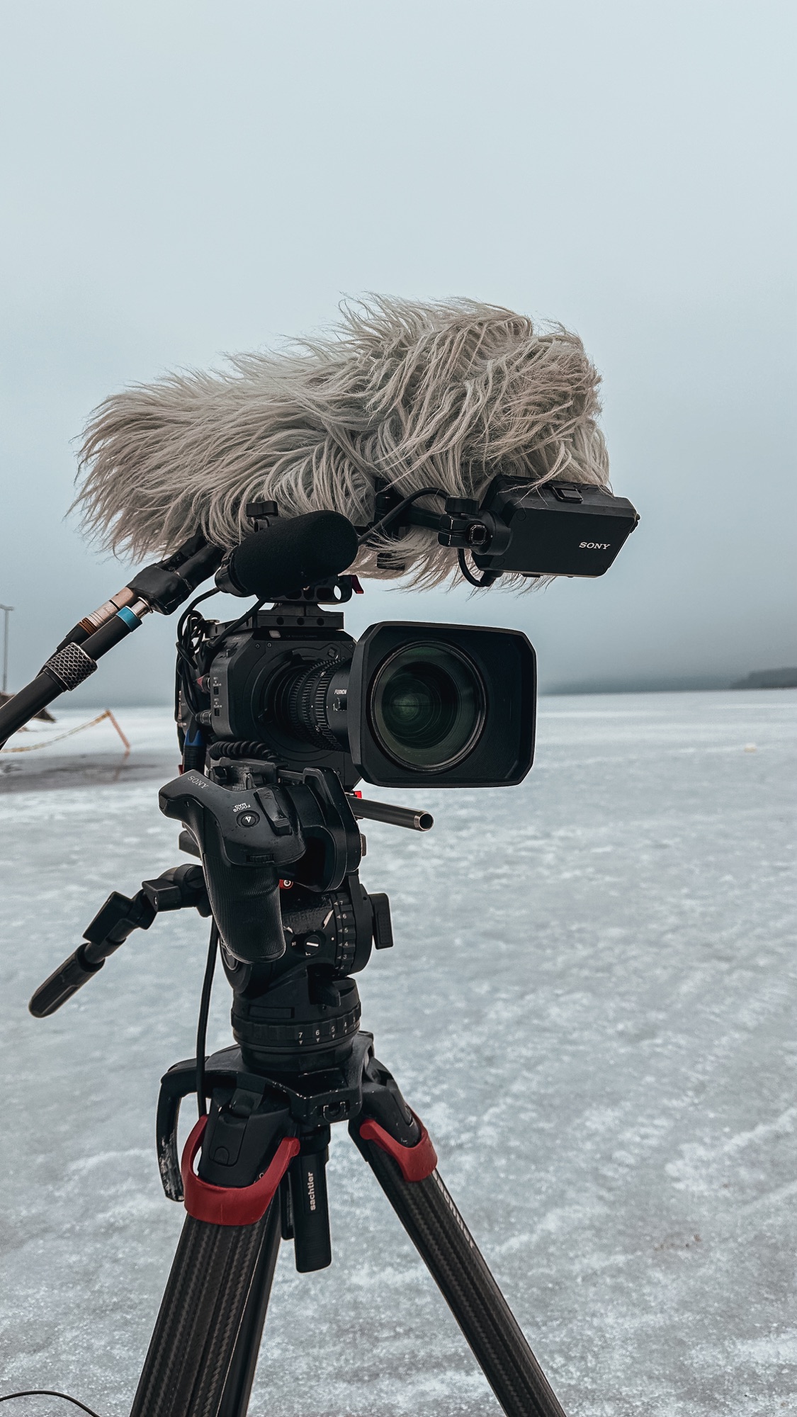 Momentka ze zákulisí natáčení LENS 16